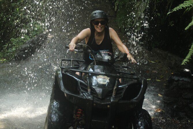 ATV Quad Bike Through Tunnel and Waterfall - Authenticity and Value: What You Get for the Price