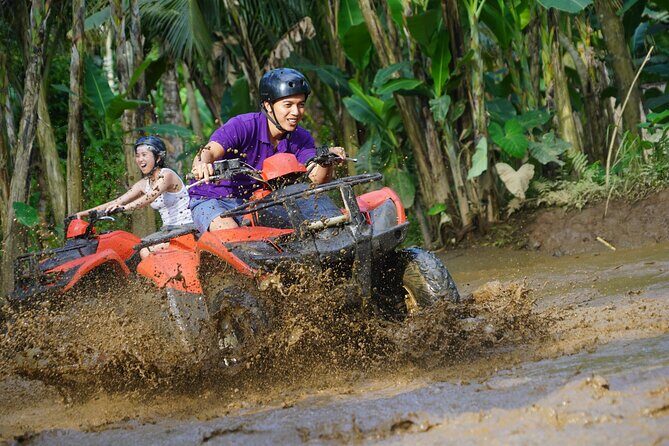 Bali ATV Quad Bike with Monkey Forest and Tegenungan Waterfall - Scenic Highlights Along the Trail
