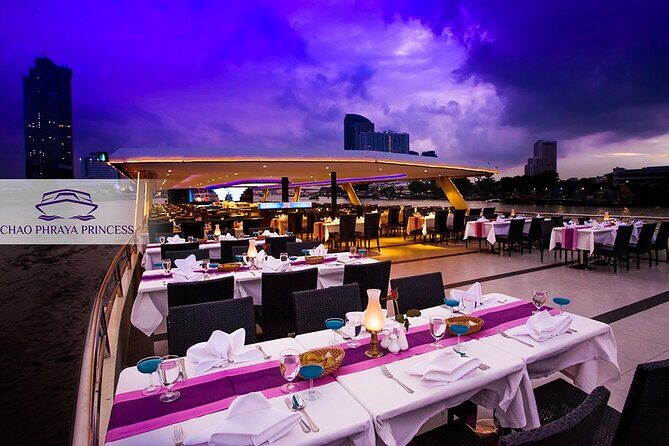 Bangkok Chao Phraya Princess Night Dinner Cruise - The Sum Up
