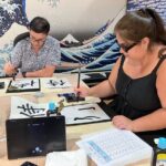 Calligraphy Fan Workshop at a 50-Year-Old Craft Shop in Hiroshima - The Instructor’s Role