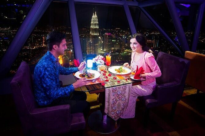 Dining Experience 282m Above the Ground at Kuala Lumpur Tower - Key Points