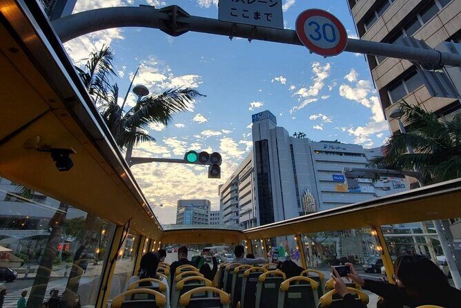 Double-Decker Open Top Bus Okinawa to Umikaji Terrace - How to Make the Most of Your Ride