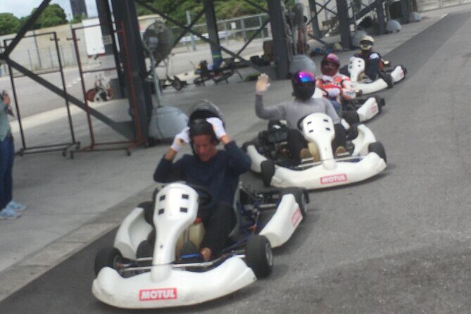 Drive On Circuit Created by Racing Driver - The Circuit and the Go-Karts