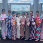 Easywear summer kimonos Experience in Shibuya Hairstyling Option - What to Expect on the Day