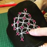 Enjoy making Sashiko needle mountain (Japanese embroidery) - A Closer Look at the Sashiko Needle Mountain Experience