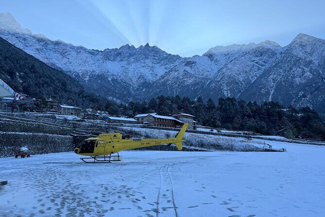 Everest Base Camp helicopter tour with landing - Practical Information and Considerations