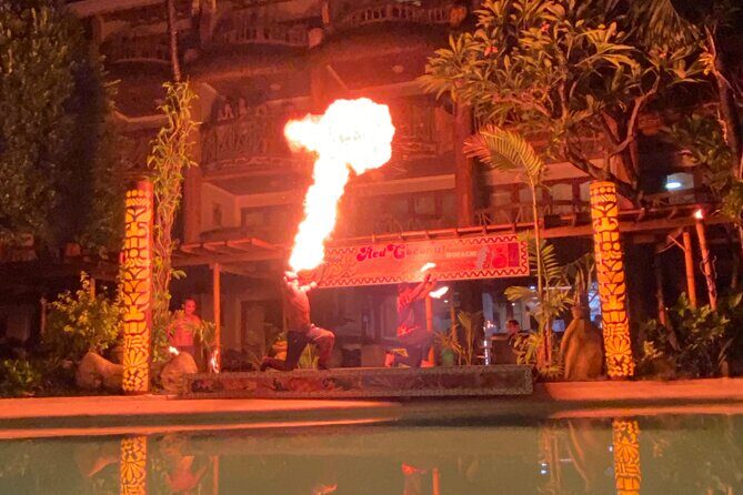 Fire Dancing Show At Red Coconut Beach Hotel - Key Points