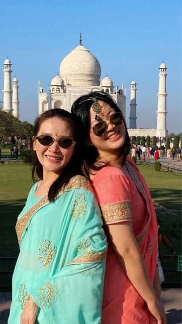 from agra : same day taj mahal & agra fort sunrise tour - A Balance of Highlights and Practicalities