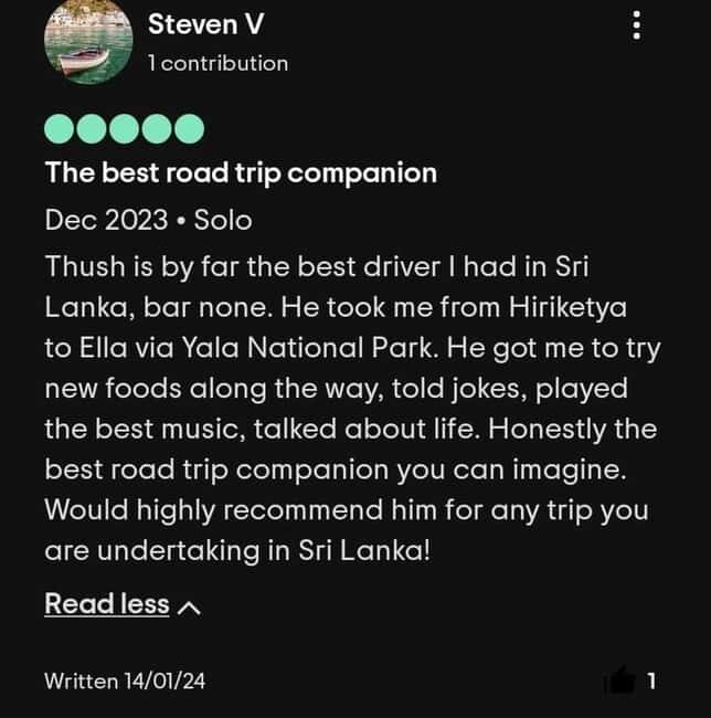 From Ella: Drop to Tangalle/Mirissa/Galle & Udawalawe Safari - Final Thoughts