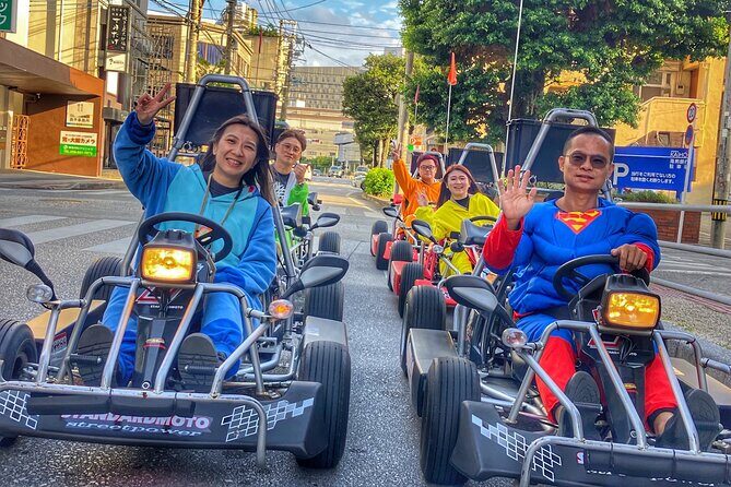 Gorilla Kart Naha 60 min of Street Fun! Plenty Of Slots - Included and Excluded in Your Booking