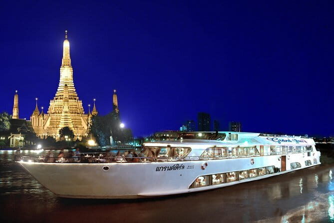 Grand Pearl Luxury Dinner Cruise in Bangkok Admission Ticket (SHA Plus) - FAQ