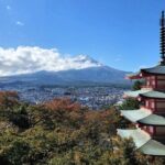 Guided Private Mt. Fuji and Hakone Tour GREEN NUMBER PLATES - First Stop: Chureito Pagoda – A Photographic Gem