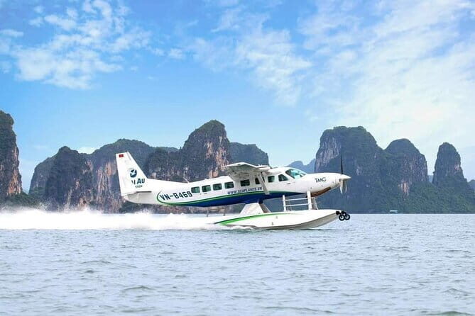 Halong 1 Day Tour From Hanoi with Scenic Seaplane & Luxury Cruise - Island Hopping and Scenic Stops