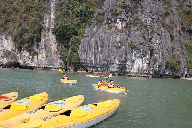 Halong Bay Day Tour Islands, Cave, Kayak. Lunch. All inclusive - FAQ