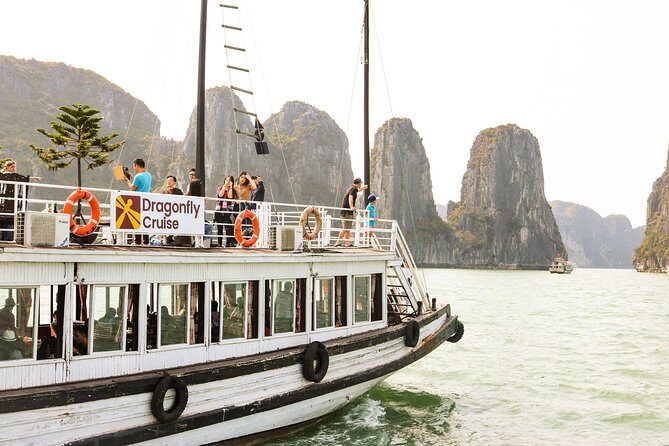 Halong Day Tour: Islands, Cave, Kayak. Lunch. Transfers - Key Points