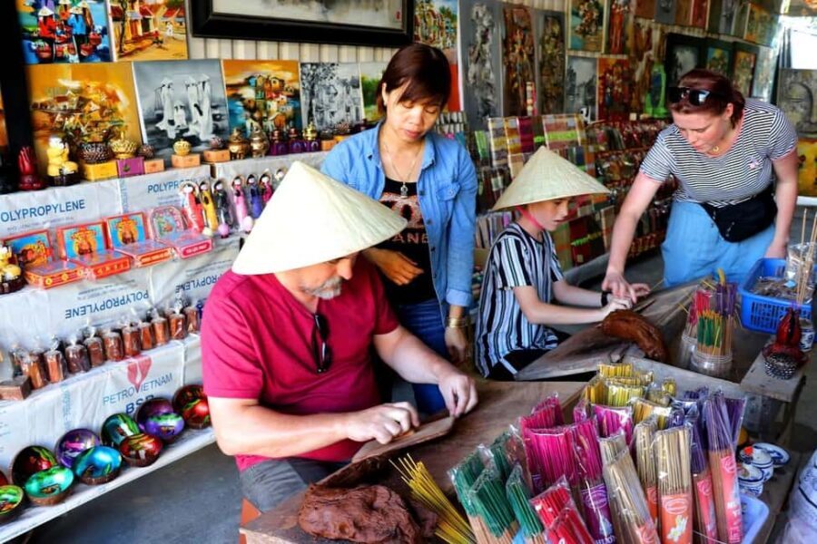 Hanoi Nhan Hien Sculpture Village or Hat and Incense Village - Authenticity and Local Life