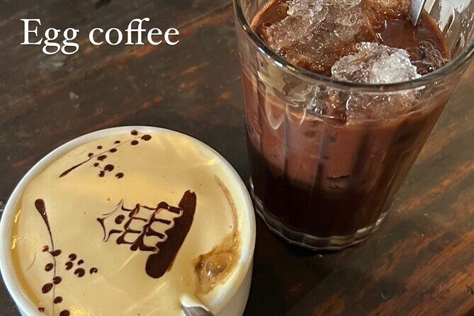 hidden gems cafe - learn making coconut and egg coffee - Key Points