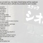 Japan Forbidden Nights Secrets & Shadows PRIVATE Tour - Practical Details