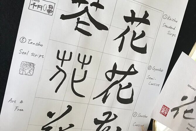 Join Tokyo Calligraphy Art Experience - Detailed Breakdown of the Experience
