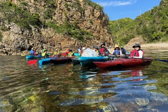 Kayak Clean-up and BBQ Tour on Tottori Uradome Coast - The Kayaking and Coastal Clean-up Experience