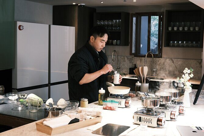 Korean Cooking Class Full Meal with BBQ on an All in One Table