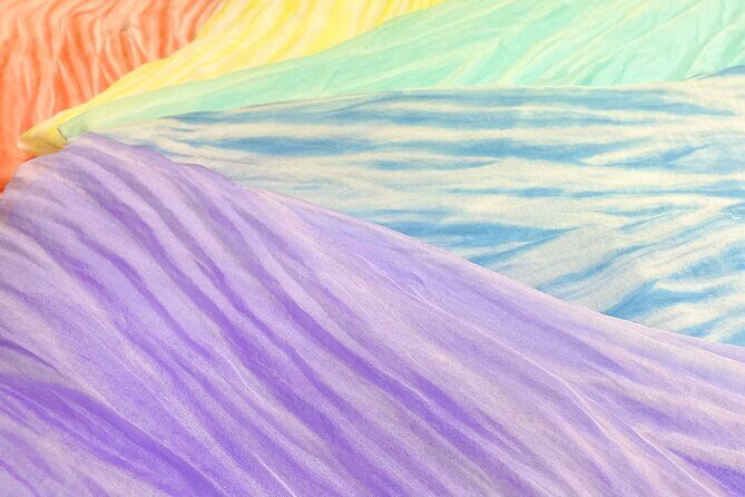 Kyo-arashi Shibori Scarf Class - The experience at a glance: a detailed look