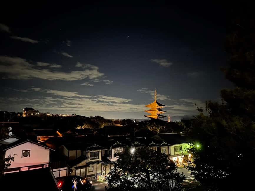 Kyoto: Gion & Geisha District Night Time Walking Tour - Walking into Maruyama Park
