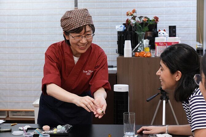 Macha and Japanese Sweets-Making Experience - The Crafting of Nerikiri