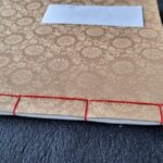 Making a traditional notebook & naming on it in Hangeul in Seoul - An authentic hands-on journey into Korean craft