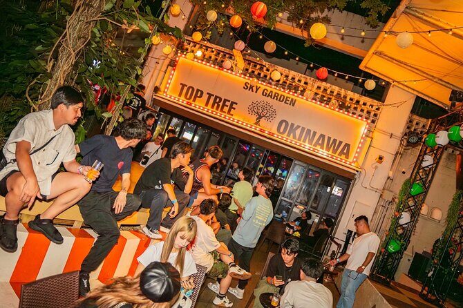 Okinawa Sky Bar Top Tree Nightclub Admission Ticket - The Itinerary: From Food to Nightclub