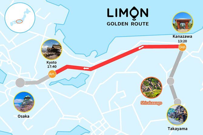 One Way Bus from Kanazawa to Kyoto - A Detailed Look at the Journey from Kanazawa to Kyoto