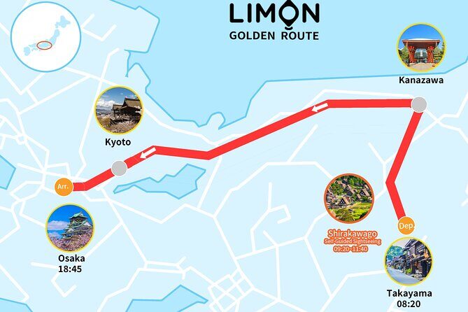 One-Way Bus from Takayama to Osaka via Shirakawago - Considerations to Keep in Mind