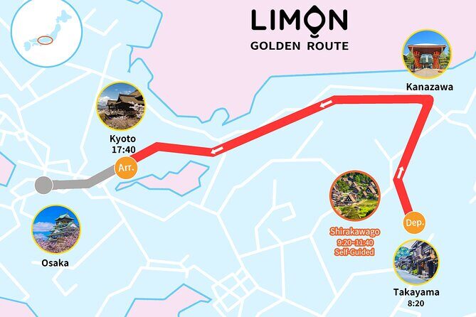 One Way Bus Takayama to Kyoto via Shirakawago - The Practical Details: Transportation and Comfort
