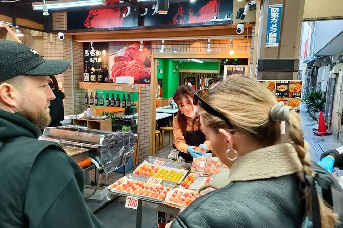 Osaka Kuromon MarketTakoyaki Cooking Experience PRIVATE Tour - Exploring Osaka’s Food and Culture in Depth