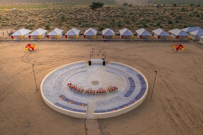 Overnight Stay in a luxury Camp with a cultural show & dinner. - The Sum Up