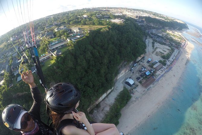 Paragliding Bali Nusa Dua cliff with Free Photo/Videos - What We Like Most