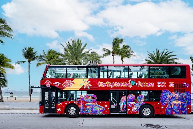 Pattaya Hop-On Hop-Off Bus Tours - The Red Line: Beachfront, City & Culture