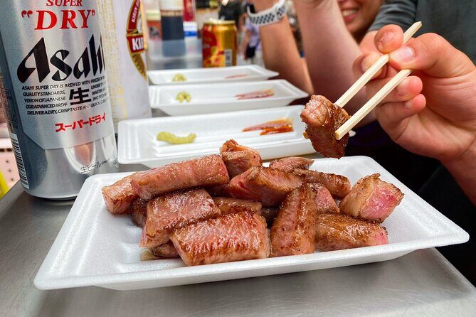 PRIVATE 6hr, Food tour from Osaka Castle, Kuromon, Dotonbori.