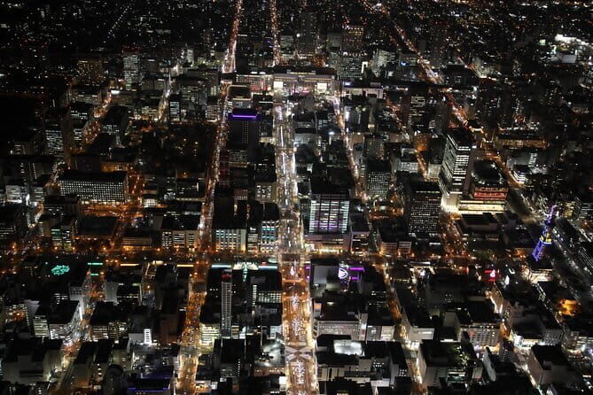 Private Helicopter Night Tour in Sapporo City - The Tour Itinerary