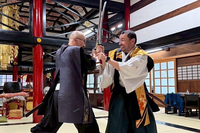 Samurai Swordsmanship Lesson at a rented temple - What to Expect and Practical Considerations