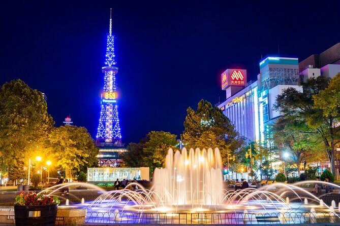 Sapporo: Illuminated Landmarks and TV Tower Night View Tour - Practicalities and Value