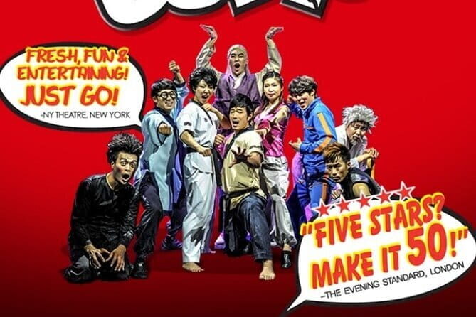 Seoul Comic Martial arts Performance JUMP Show Ticket () - The Value for Travelers