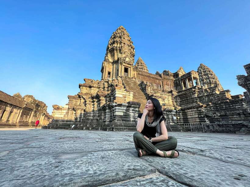 Siem Reap: Angkor Wat Small-Group Day Tour and Sunset - The Crown Jewel: Angkor Wat