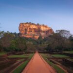 Sigiriya Rock and Dambulla Cave from Sigiriya - The Sigiriya Rock Fortress: An Icon of Ancient Engineering
