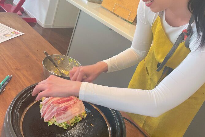 Small-Group Osaka-Style Okonomiyaki Cooking Class - The Details of the Experience
