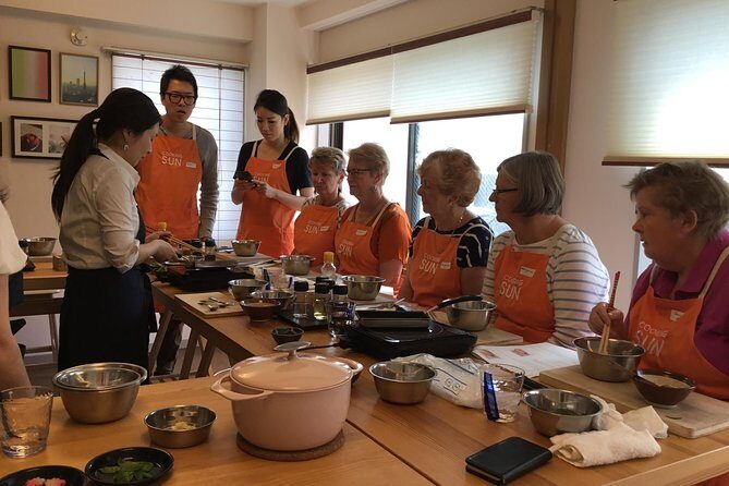 Small-Group Wagyu Beef and 7 Japanese Dishes Tokyo Cooking Class - In The Sum Up
