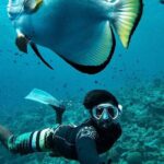 Snorkeling At Blue lagoon And Hidden waterfall - A Deep Dive into the Bali Blue Lagoon & Hidden Waterfall Tour