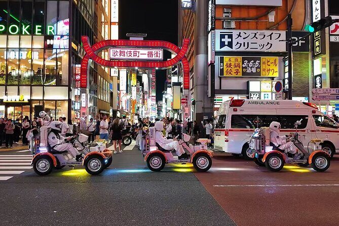 Tokyo Astronaut Tour in Space Suit Drive the Tiny Moon Car - An Up-C-close Look at the Tokyo Astronaut Tour
