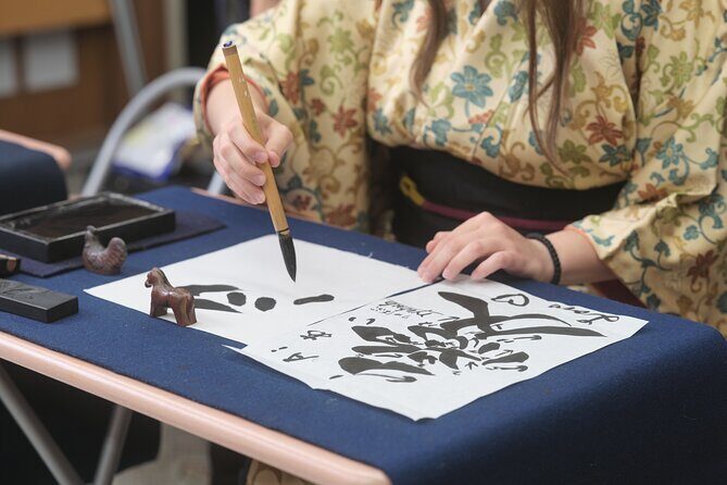 Tokyo Calligraphy Experience Japanese Treats with Green Tea - Who Will Enjoy This?