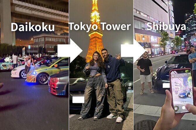 Tokyo Night Drive in GTR or RX7 JDM Car Experience to Daikoku PA - The Details of the Tokyo Night Drive Experience